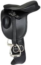 Sella da dressage LeMieux Toy Pony, nera