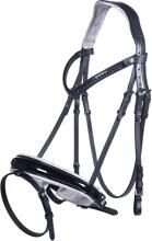 HKM Sofia Snaffle, nero/lilla, pony