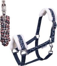 Waldhausen Lucky Halfter-Set, nachtblau