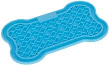 KERBL Pet Schleckmatte, blau, 22x13cm