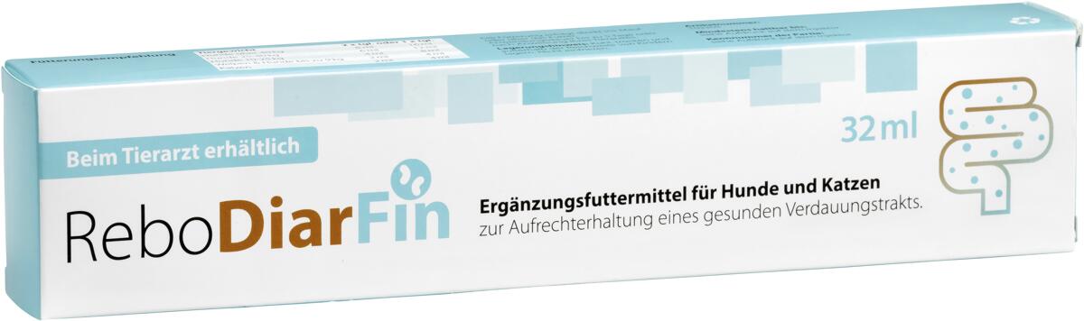 reboVet ReboDiarFin Paste im Injektor für Hunde und Katzen, 32ml