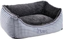 Divano per cani HUNTER Astana, grigio, taglia S, 60x45 cm