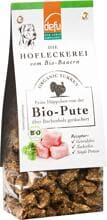 Defu Feine Häppchen | mit Bio-Pute | 125g Bio Hundesnack