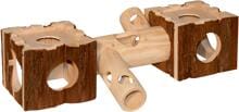 KERBL Pet Nature castello per criceti con tunnel, 40x12x10cm