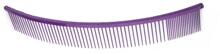 HPP Kamm 25 cm gebogene Ausführung Zinkenlänge 33 cm grobe und feine Zahnung Lila frobe und feine Zahnung