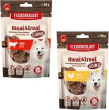 Fleischeslust meat&treat Coins Wurstscheiben, 80g
