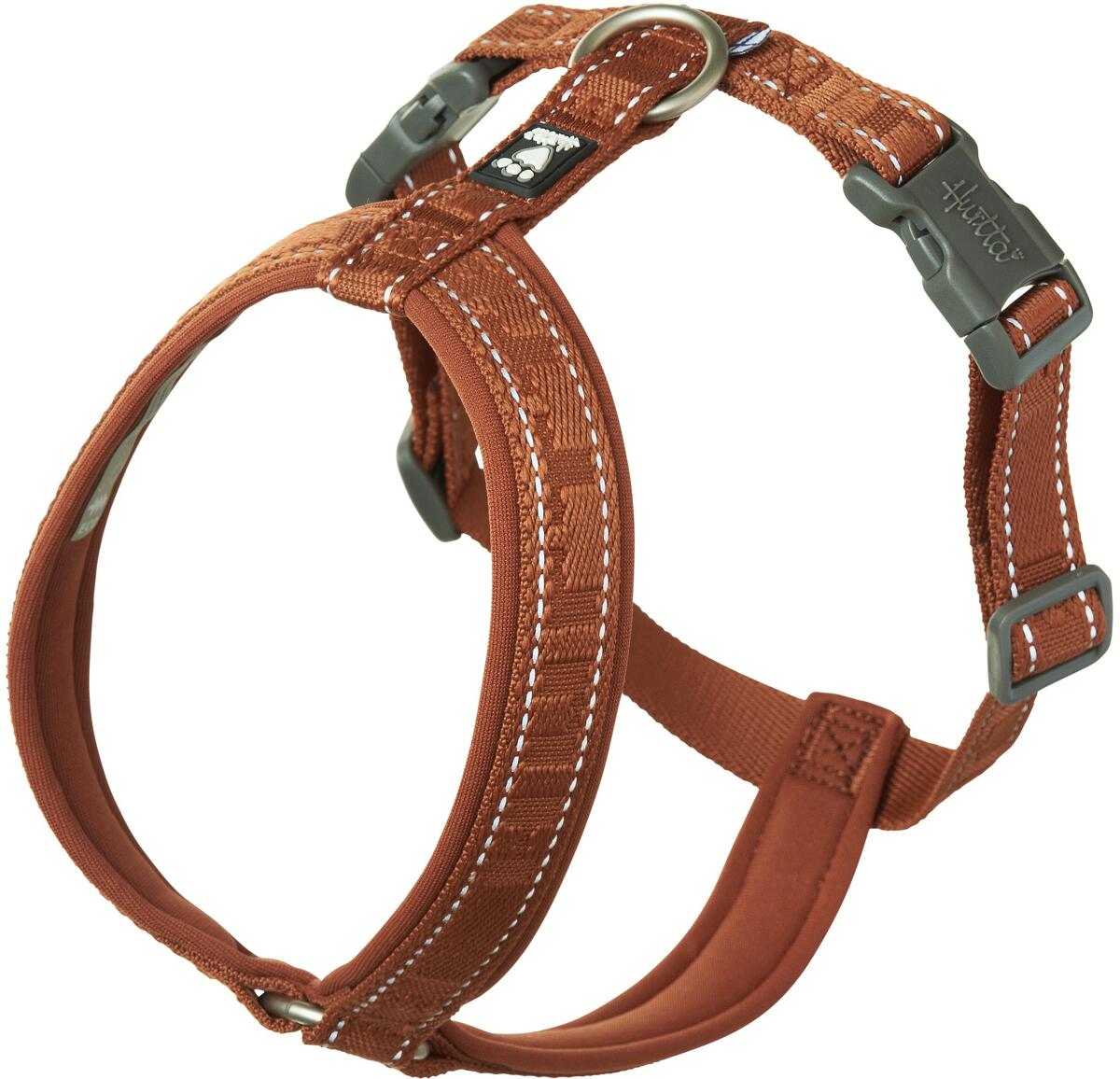 Hurtta ECO Casual Y-Hundegeschirr, cinnamon, 80-90cm