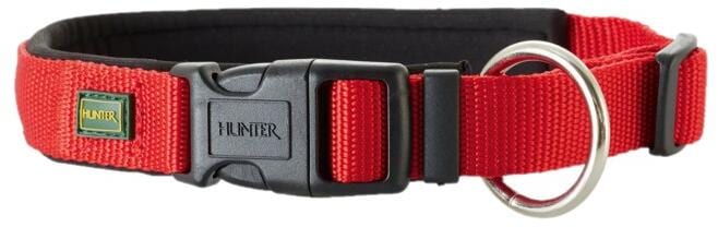 Hunter Neopren Vario Plus Hundehalsband, rot, XS-S/1,5