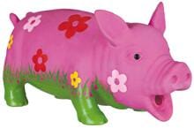 Trixie Schwein, Tierstimme, Latex/Polyestervlies, 22cm