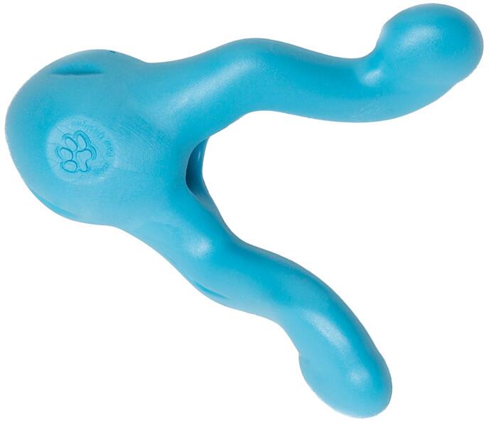 WestPaw Tizzi Hundespielzeug, blau, L, 18cm