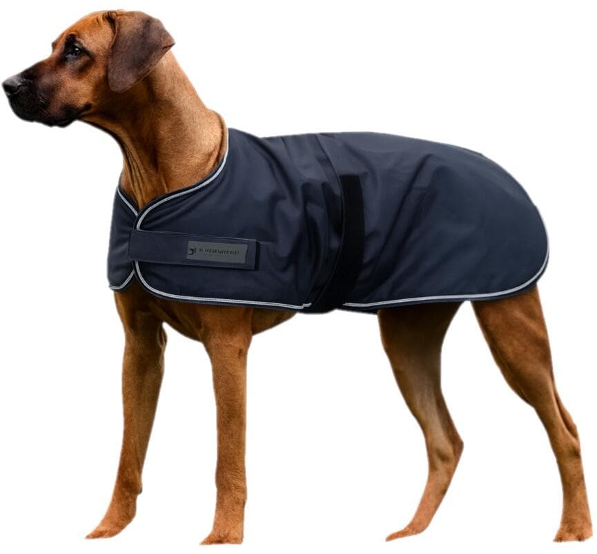 Waldhausen Hunde Regenmantel, marine, 65cm