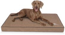 Knuffelwuff Palomino orthopädische Hundematte, 135x90cm, camel