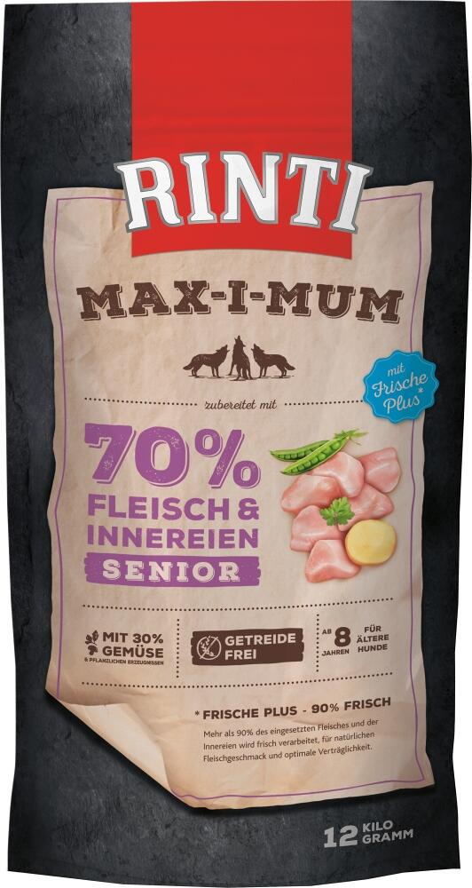 Rinti Max-i-Mum | Senior | getreidefreies Hundefutter | 4 kg