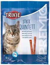 Trixie Premio Sticks Quintett mit Lachs/Forelle, 5x5g