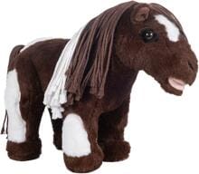 HKM Cuddle Pony Pinto, marrone/bianco