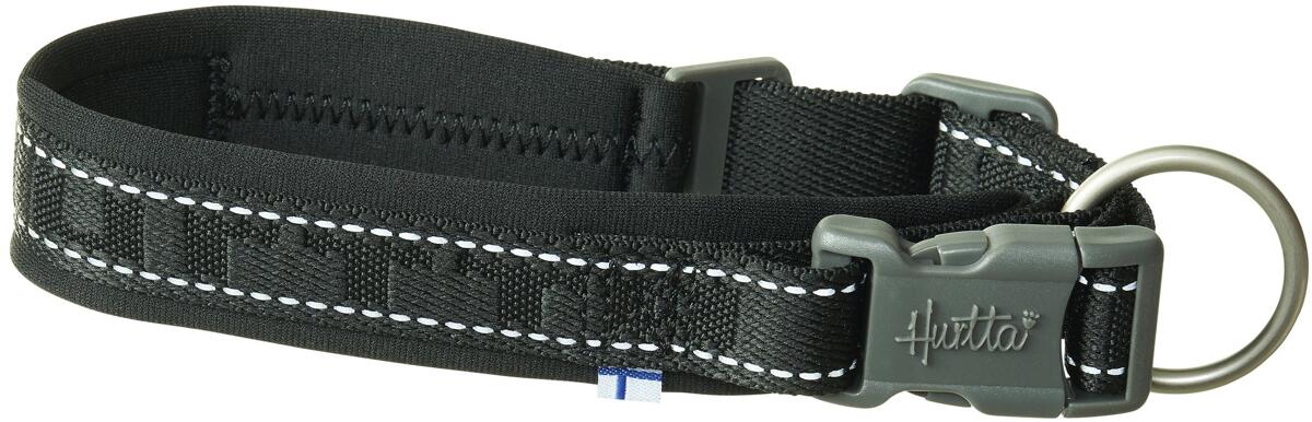 Hurtta ECO Casual Hundehalsband, raven, 25-35cm