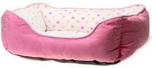 Letto per gatti Karlie Dot, rosa, 47x39cm