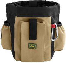 HUNTER Bugrino Profi Gürteltasche, schwarz-beige, 22x18,5cm