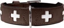 Collare HUNTER Swiss, marrone/nero, L, 65 cm