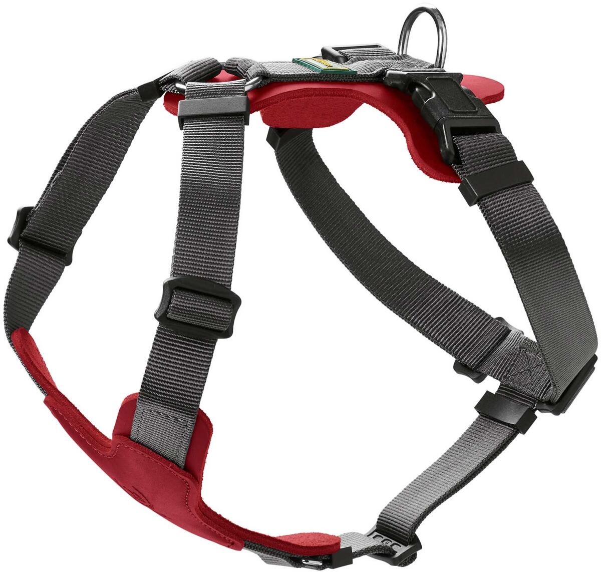 Hunter Aalborg Mixed Geschirr, M-L, rot-grau