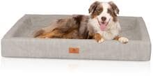 Letto ortopedico per cani Knuffelwuff Austin, 85x65 cm, grigio
