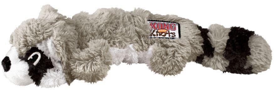 KONG Scrunch Knots Waschbär Hundespielzeug, S/M