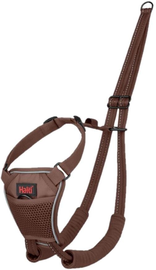 Halti No Pull Hundegeschirr, dunkelbraun, L