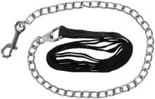 Covalliero lead with chain, black, 250cm