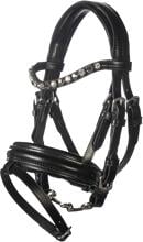 HKM Hobby Horsing, snaffle in cuoio, nero