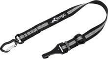 Kurgo Seatbelt Tether ISOFIX Hundesicherheitsgurt, schwarz/grau