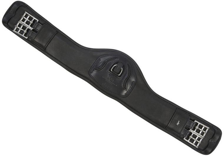 Schockemöhle Pittsburgh Stretch SP Kurzgurt, black/silver, 60cm