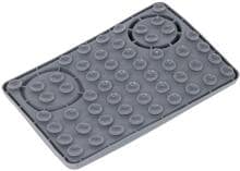 KERBL Pet Schleckmatte XL, grau, 30x20cm
