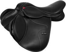 Pro-Light Roma Spring Saddle, PU leather, black, 18"