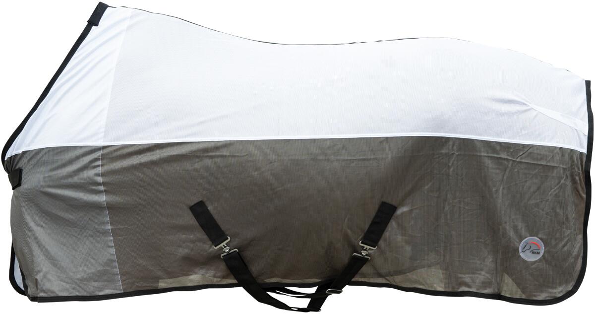 HKM Colourful Fliegendecke, schlammgrau, 115cm