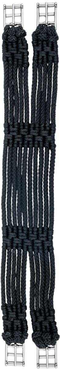 Waldhausen Schnurengurt, schwarz, 55cm