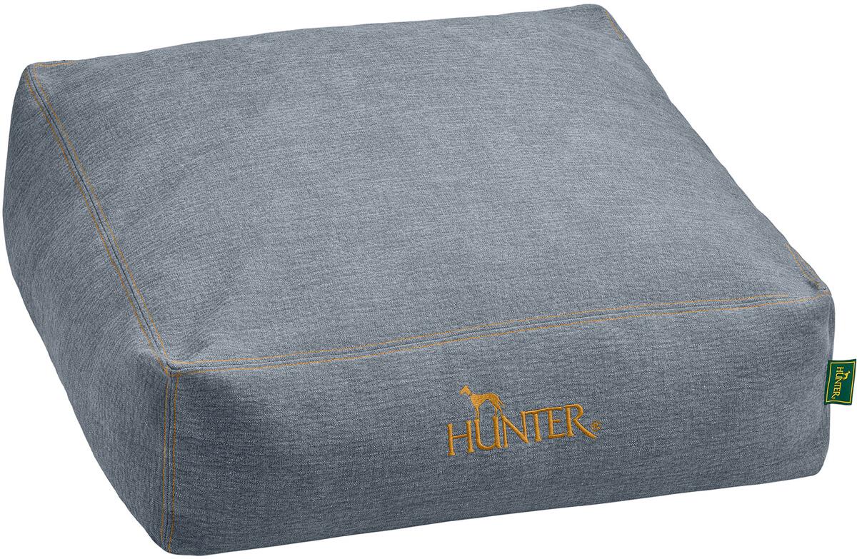 HUNTER Rotterdam Kissen, orthopädisch, Denim, blau verwaschen, 110x110cm