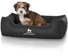 Lettino per cani Knuffelwuff Sidney, 85x63 cm, nero