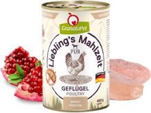 GranataPet Lieblings Mahlzeit Nassfutter mit Geflügel Pur