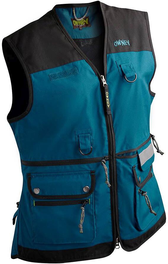 Owney Dog Sport Damen Trainingsweste, petrol, M
