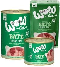 WOW Premium Paté Nassfutter, Huhn Pur