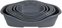 Trixie Sleeper bed, plastic, 117x77cm, dark grey