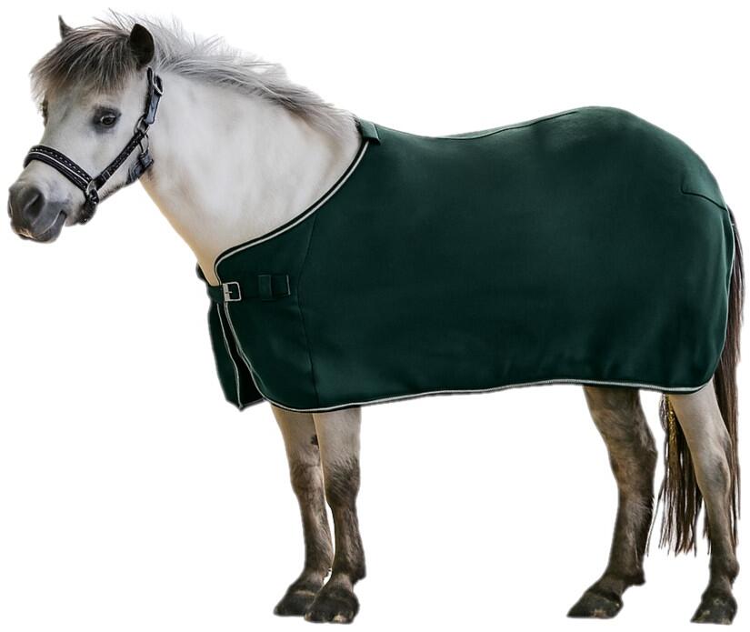 Waldhausen Economic Fleecedecke, tannengrün, 135cm