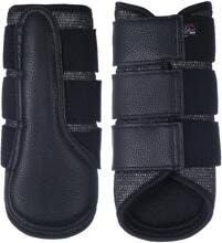 HKM Ghette a rete glitterate, nero, M