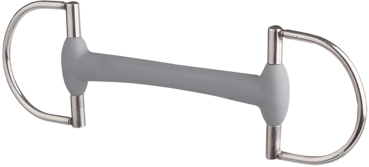 beris D-Ring Gebiss mit Olivenkopfstange, 120mm, medium