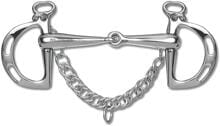 Waldhausen jumping curb bit, hollow