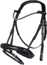 HKM Copenhagen snaffle, nero, purosangue