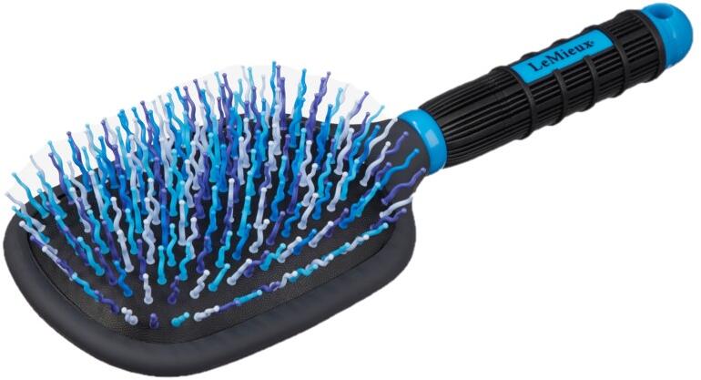 LeMieux Tangle Tidy Plus Pferdebürste, blau