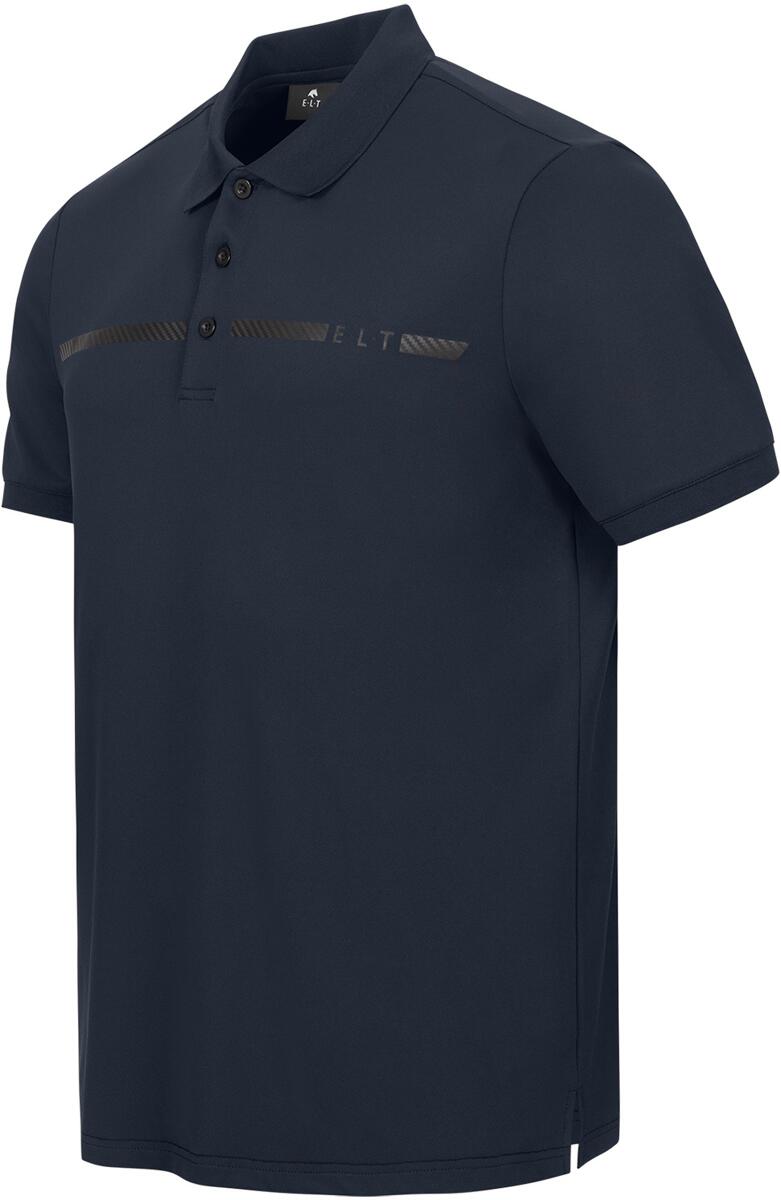 ELT Michigan Herren Polo-Shirt, tiefblau, S