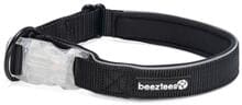 beeztees Parinca Premium Collar, nero, 45-50x2,5cm