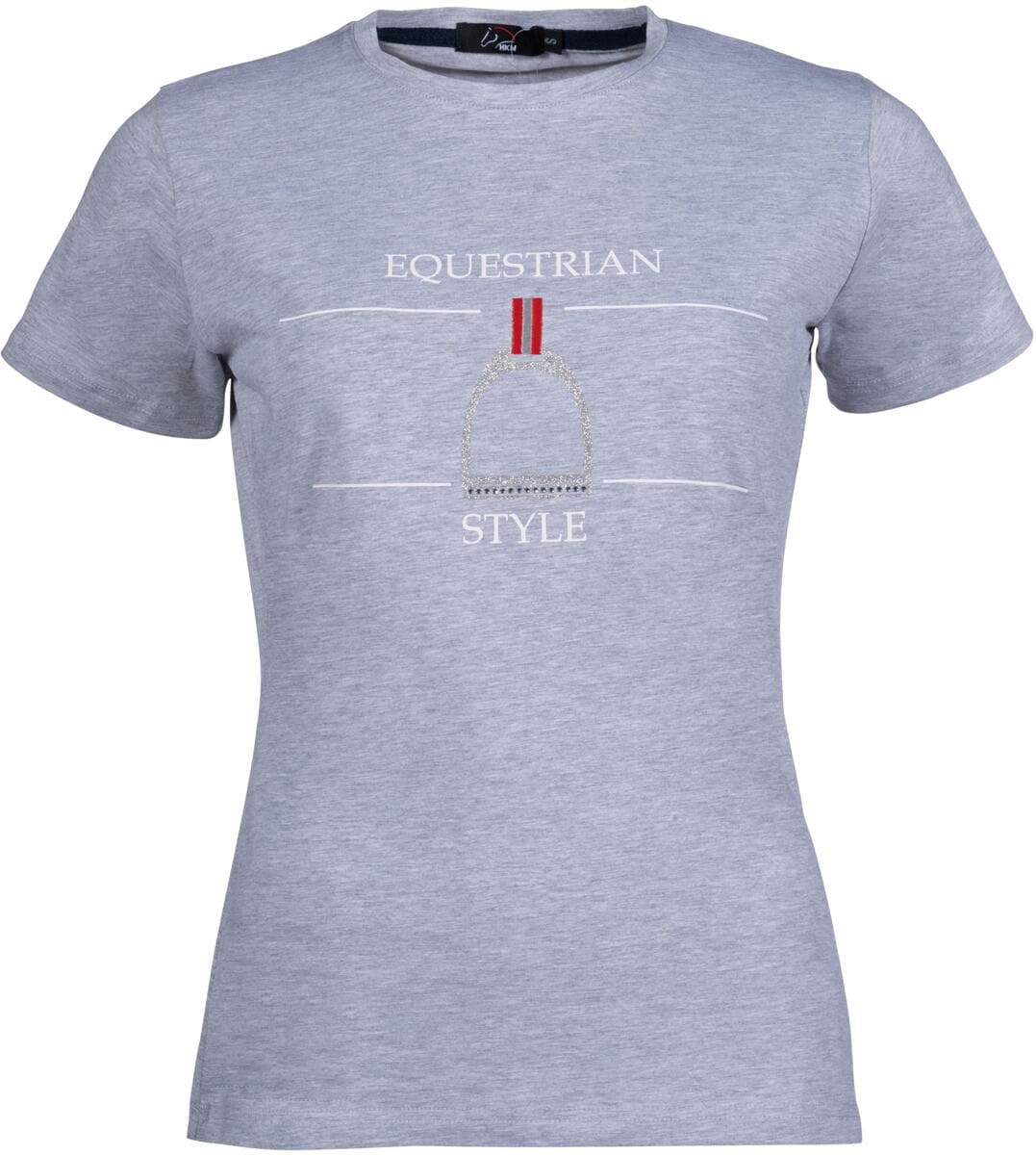 HKM Equine Sports Style T-Shirt, grau meliert, XS